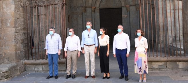 Visita de los reyes de España a Jaca